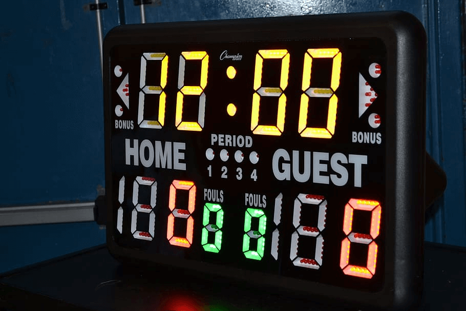 A Scoreboard Is Suitable For Competitive Play 