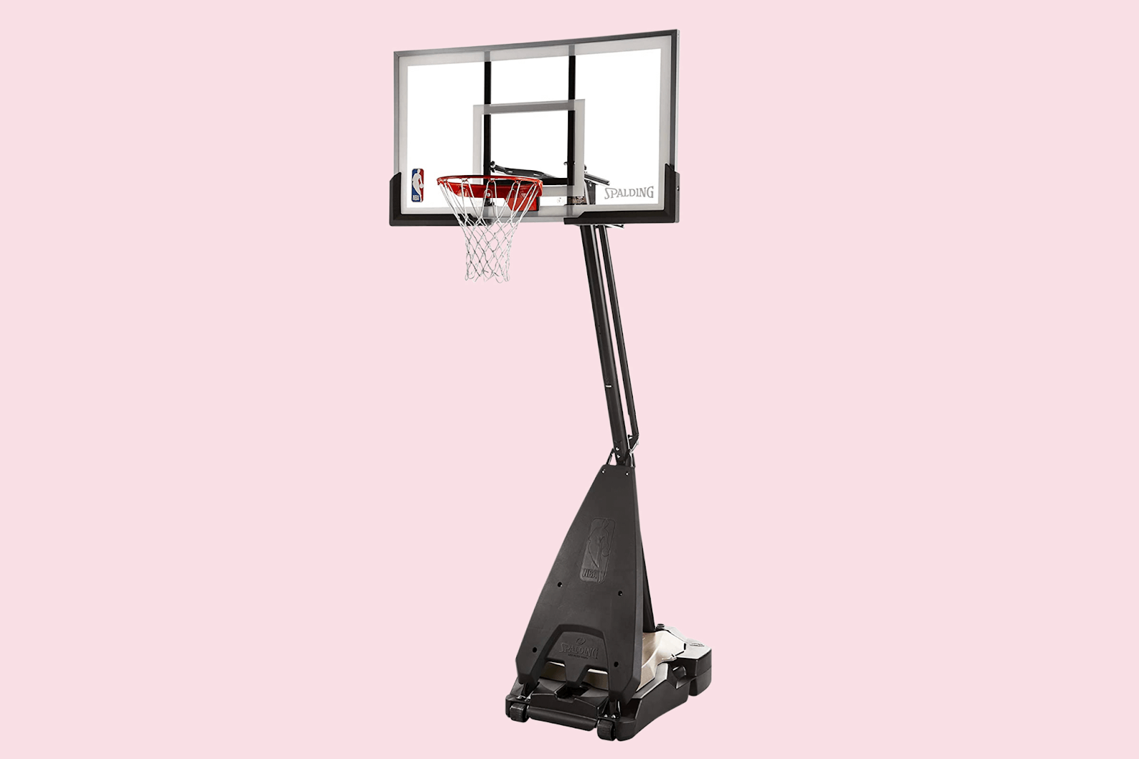 Spalding hoops feature 4 x 4-inch poles for added stability