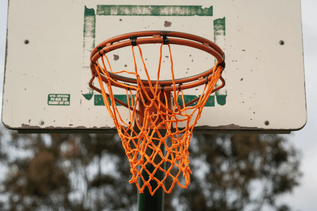 Single Rim Basketball Hoop Lock - Steel Goal Locking Device For Home Courts