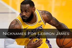 Nicknames For Lebron James