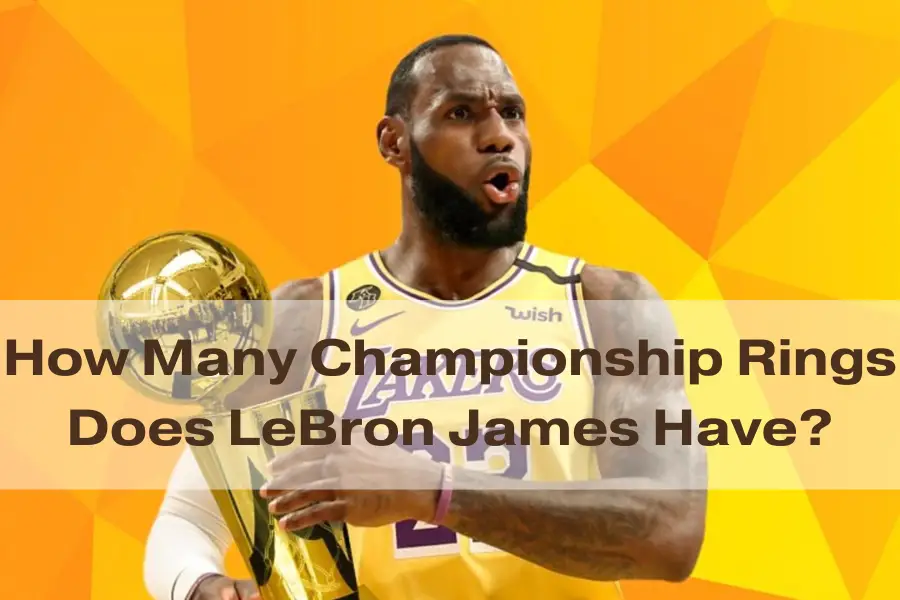 how many championship rings does LeBron James have
