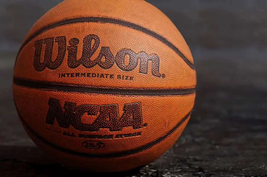 A size 6 basketball provides a better grasp for female players